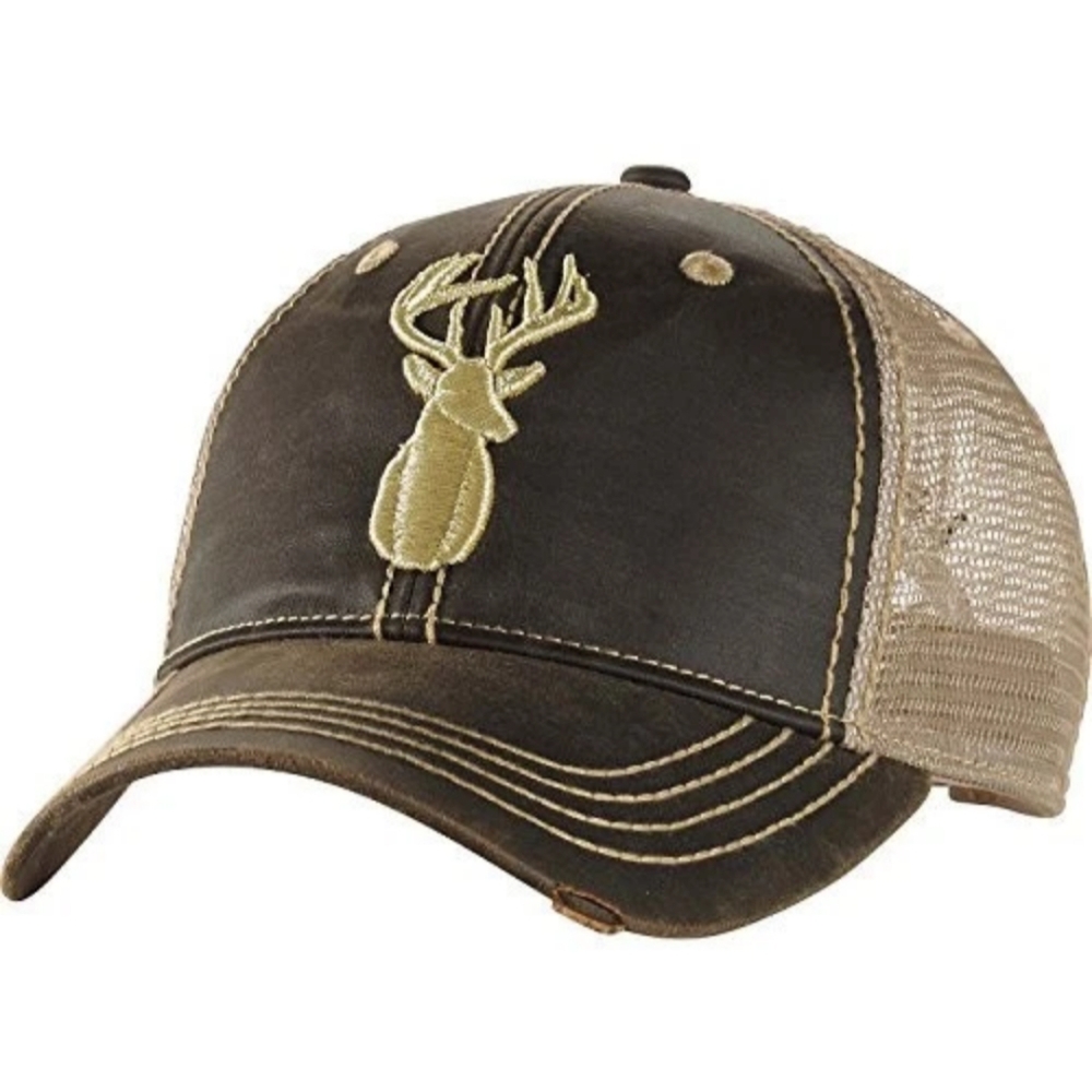 Legendary Whitetails Hat One Size Adjustable Snapback Vintage Buck Cap
